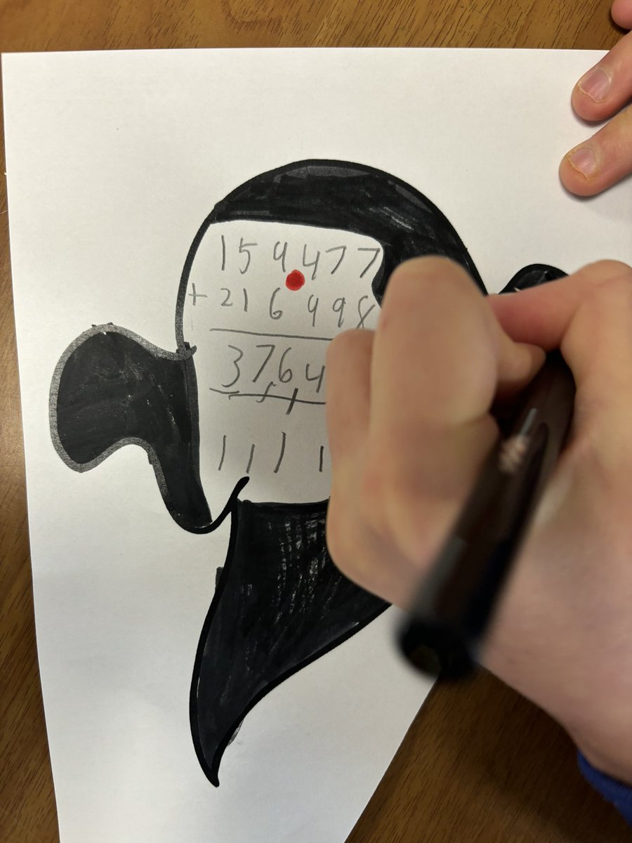 BroomfieldsJnr's tweet photo. Spooktacular work in 5LV today. Choosing 2,3,4,5 & even 6 digit numbers from our spiders & pumpkins to create addition & subtraction ghosts. This was in addition to our maths lesson - lots of fun & everyone wanted to try it! Super work team LV. #broomfieldsmaths #broomfieldsyear5 https://t.co/z53PNiaQfl