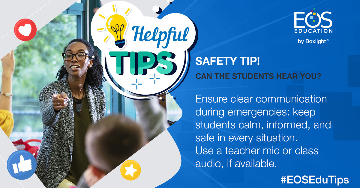 Everyday tech can also be valuable in #emergencies. FrontRow #audio ensures students hear teachers clearly, no matter the situation!
Explore FrontRow #audio solutions for enhancing communication! hubs.la/Q02W9Zxk0

#SchoolSafety #EdTech #EmergencyPreparedness <a href="/boxlightinc/">BOXLIGHT</a>