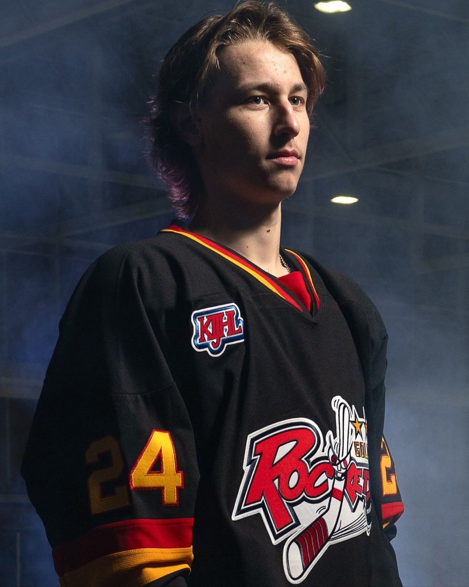 🏆 **Congrats to #24 Brandon Spilchen ** Second Star of the KIJHL this week! ** 🏆

We couldn't be prouder!

The Yorkton, Sask. native delivered big-time for the Rockets with two goals and two assists over three games.

Keep lighting it up, Spilly! 🌟 

#RocketsHockey #SecondStar