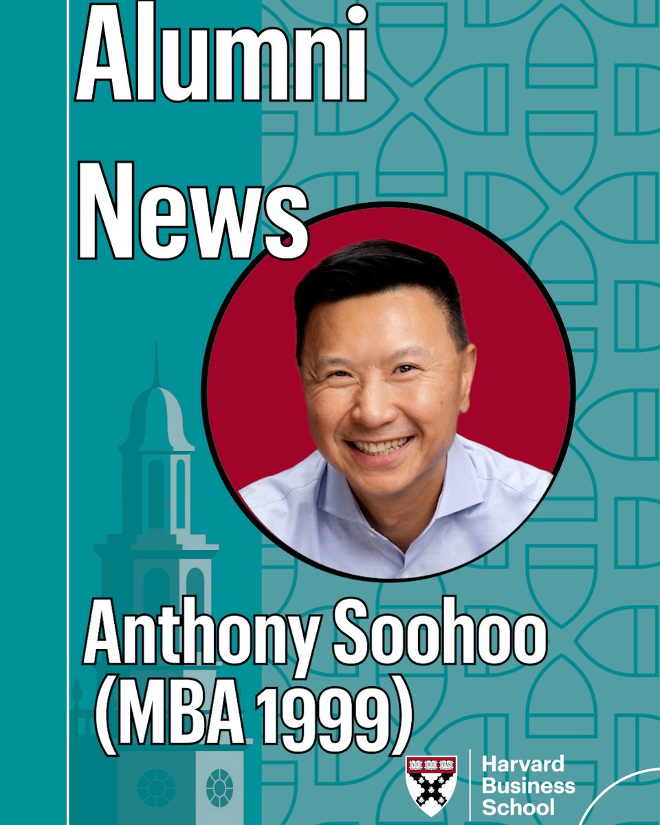 HBSAlumni's tweet photo. @ddoyle00 @ddzodan @hilaryjj @sonpreminger @jackgfoster @ravigururaj &amp; @andrekearns: Awesome news for sectionmate @anthonysoohoo! @MoneyGram https://t.co/9JaDnygup4