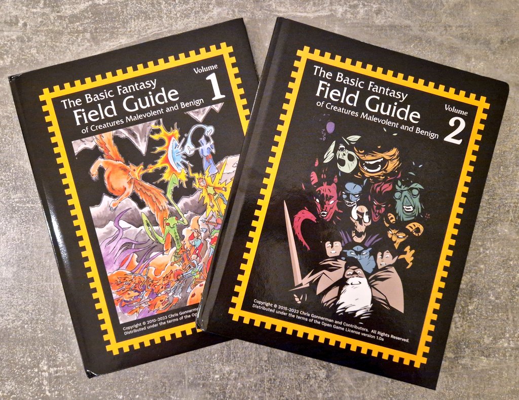 rollspelspappan's tweet photo. It feels like it took a while, but yesterday they arrived! 

#BasicFantasy #ttrpg #ttrpgs #rollspel https://t.co/SUwvAYhrgW