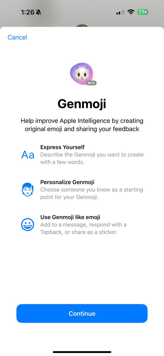 justAT3chGuy's tweet image. Ohhhhhhhhhhhhhhh, #imageplayground #iOS182beta1 #AppleIntelligence #iPhone16ProMax