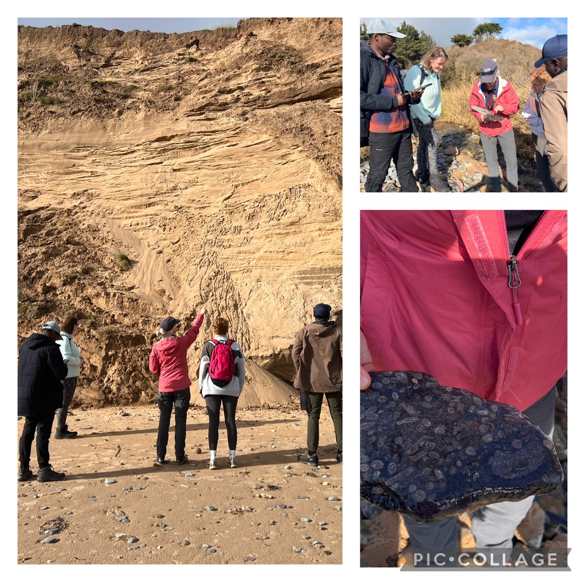 Dr Mary Bourke @megafloods.bsky.social (@megafloods) on Twitter photo Wonderful day in the field with students & staff from <a href="/TCD_Geography/">Trinity Geography</a> and <a href="/DCUHist_Geog/">DCU History & Geog</a> discussing undergraduate projects and further field training. #CoastalErosion #Wexford @Ronadh_Cox <a href="/arhin_wireduMax/">Maxwell_AW</a> <a href="/Bernard_GIS/">Bernard Essel</a> <a href="/TCD_NatSci/">School of Natural Sciences, Trinity College Dublin</a> Wonderful day in the field with students & staff from <a href="/TCD_Geography/">Trinity Geography</a> and <a href="/DCUHist_Geog/">DCU History & Geog</a> discussing undergraduate projects and further field training. #CoastalErosion #Wexford @Ronadh_Cox <a href="/arhin_wireduMax/">Maxwell_AW</a> <a href="/Bernard_GIS/">Bernard Essel</a> <a href="/TCD_NatSci/">School of Natural Sciences, Trinity College Dublin</a>