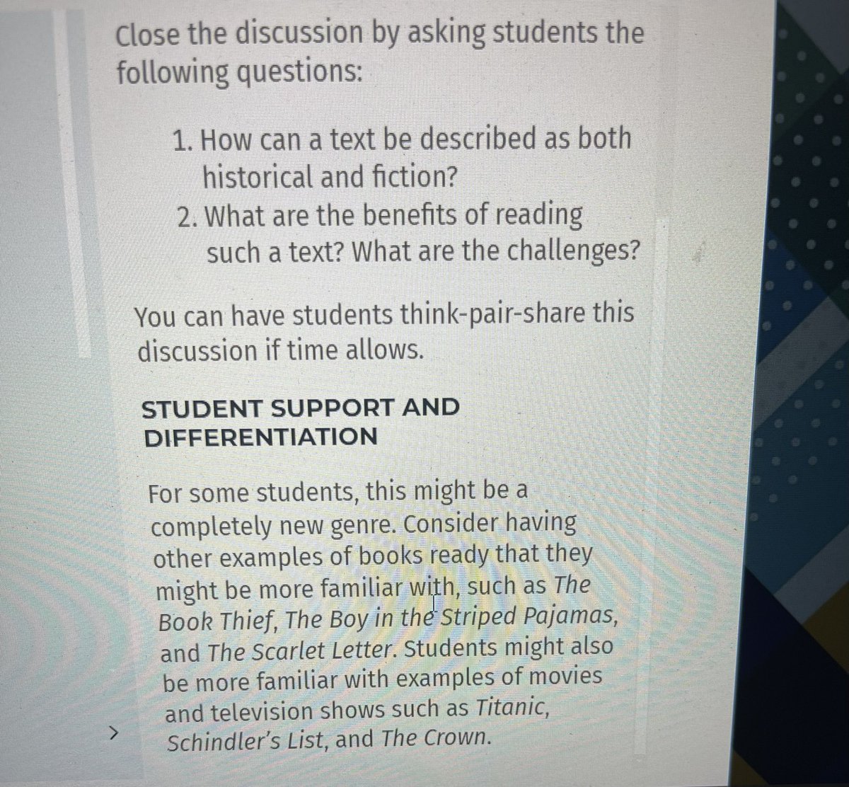 I can’t wait to ask my students which season of the crown is their favorite… 🙄🙄🙄