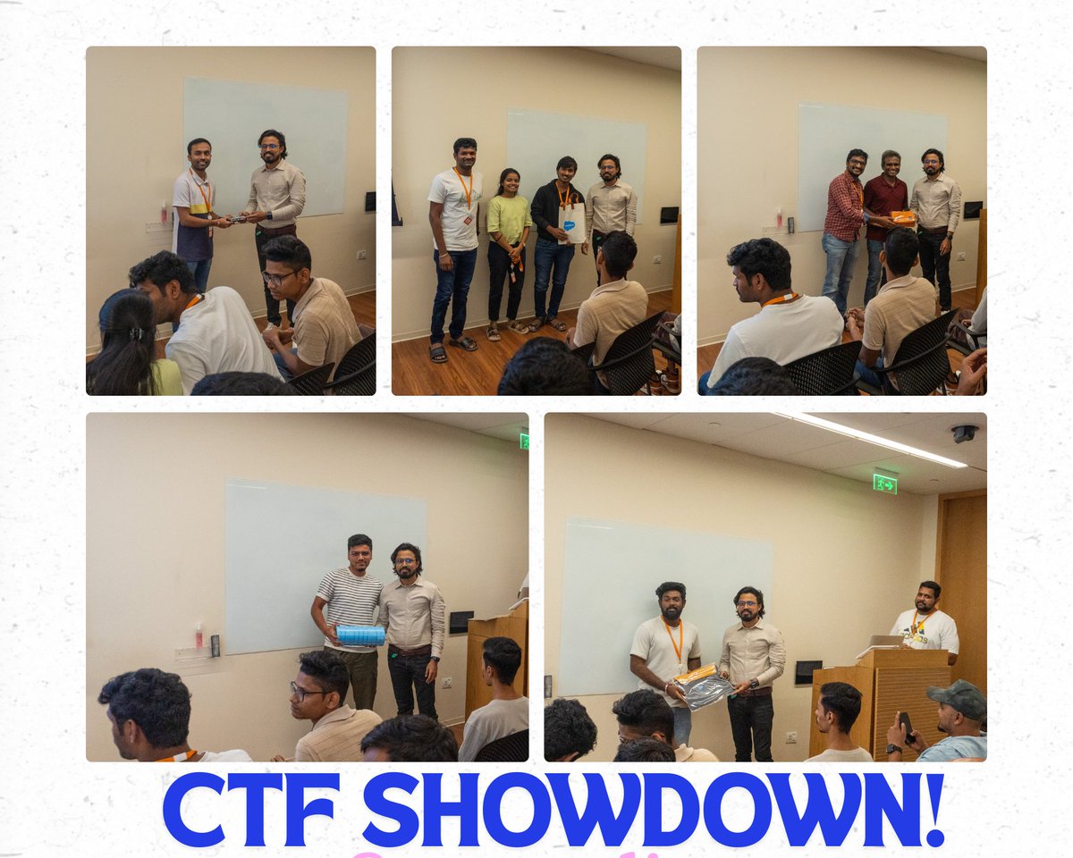 NULL Hyderabad (@nullhyd) on Twitter photo #nullhyd Oct Meet
Intro by <a href="/ravindrapsharma/">Ravindra Penumarthi</a>
News Bytes by Ahsan
Windows Forensics 101 by Sujay
CTF Showdown by Raheem
Defense in depth for Kubernetes clusters by Abhimanyu
Next meet prep <a href="/pavanw3b/">Pavan</a>
MC <a href="/ravindrapsharma/">Ravindra Penumarthi</a>
Venue Credit <a href="/salesforce/">Salesforce</a>
<a href="/null0x00/">null - The Open Security Community</a> #nullhyd #nullhyd Oct Meet
Intro by <a href="/ravindrapsharma/">Ravindra Penumarthi</a>
News Bytes by Ahsan
Windows Forensics 101 by Sujay
CTF Showdown by Raheem
Defense in depth for Kubernetes clusters by Abhimanyu
Next meet prep <a href="/pavanw3b/">Pavan</a>
MC <a href="/ravindrapsharma/">Ravindra Penumarthi</a>
Venue Credit <a href="/salesforce/">Salesforce</a>
<a href="/null0x00/">null - The Open Security Community</a> #nullhyd