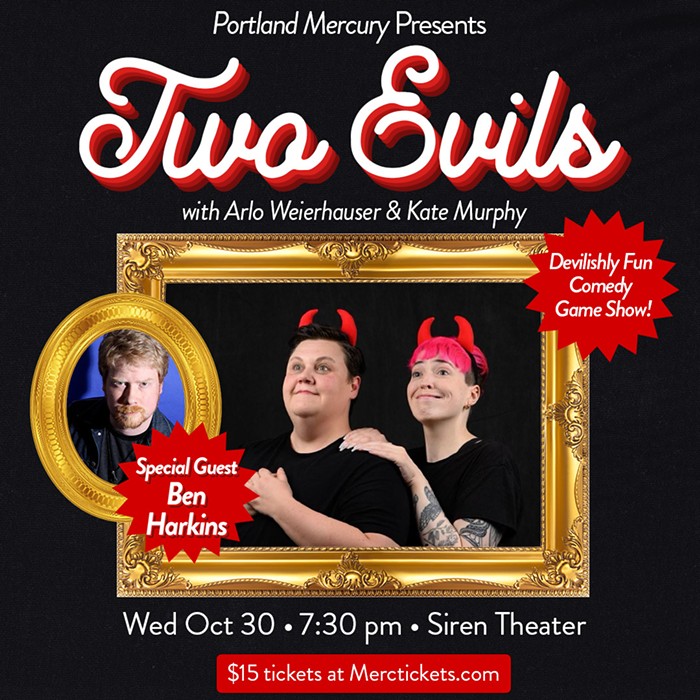 Tomorrow Night! It's the HALLOWEEN Edition of "Two Evils with Arlo &amp; Kate!" dlvr.it/TFrxXQ