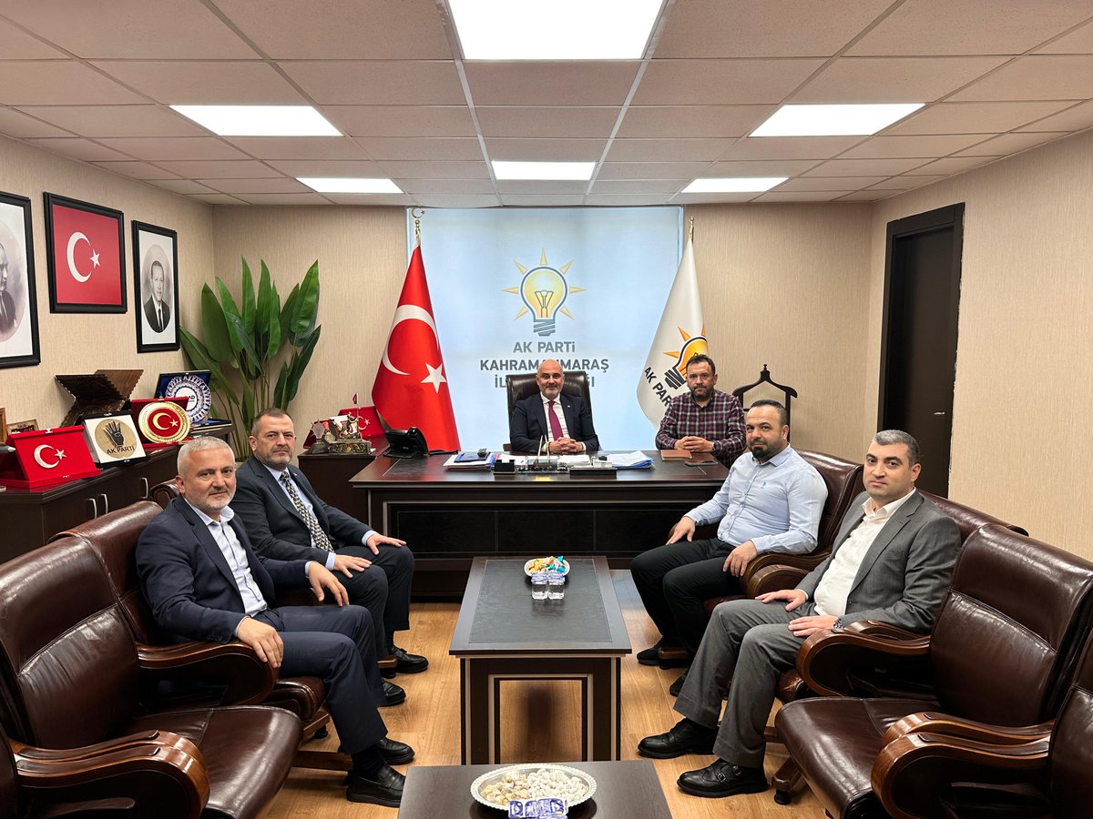 Onikişubat Gençlik Hizmetleri ve Spor İlçe Müdürü Kadir Gemci; İl Başkanımız M.Burak Gül’e hayırlı olsun ziyaretinde bulunmuştur.

Nazik ziyaretleri ve hayırlı olsun temennileri için teşekkür ederiz.

#Kahramanmaraş