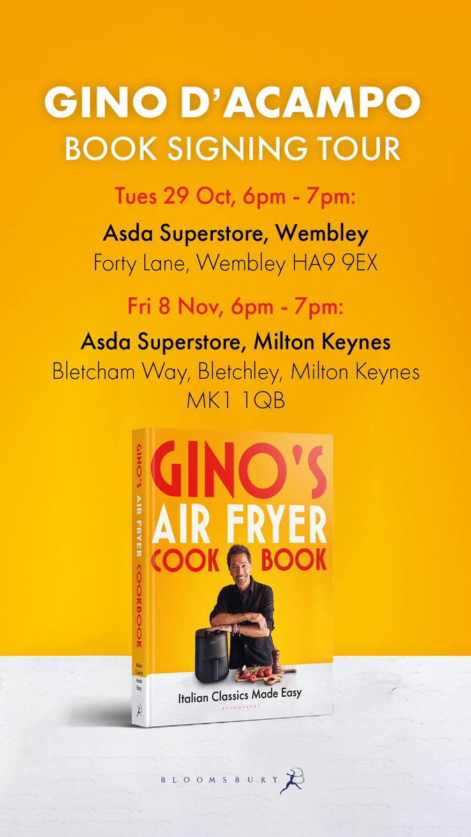 First signing tonight in ASDA Wembley! See you there😎 x