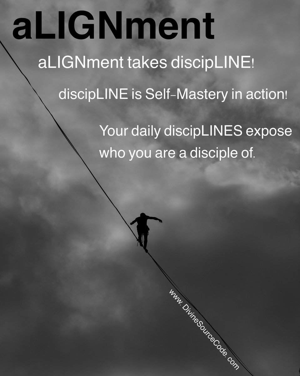Your_SourceCode's tweet image. aLIGNment

All of your daily rituals (habits and practices) demonstrate who the masters of your life are!

#BioTheosis
#SoulfulWellness
#DivineSourceCode
#SelfMasteryInAction
#TorahSpiritualScience
#HeartAndSoulReadings