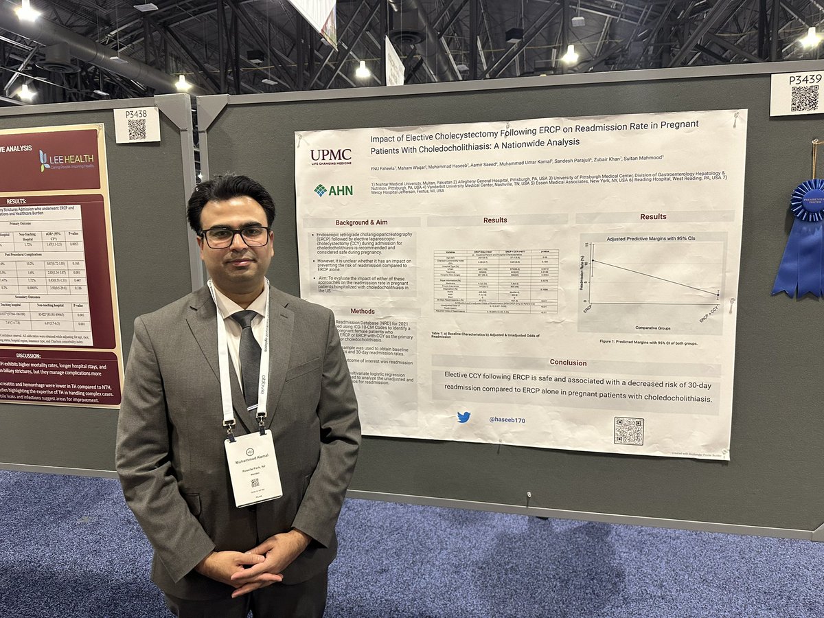 Muk5332's tweet photo. Attended ACG 2024, and it was an incredible experience filled with learning, networking, and fun! #ACG2024 #Gastroenterology #Networking #ContinuousLearning
#Presential poster https://t.co/yi3xKzPRB5