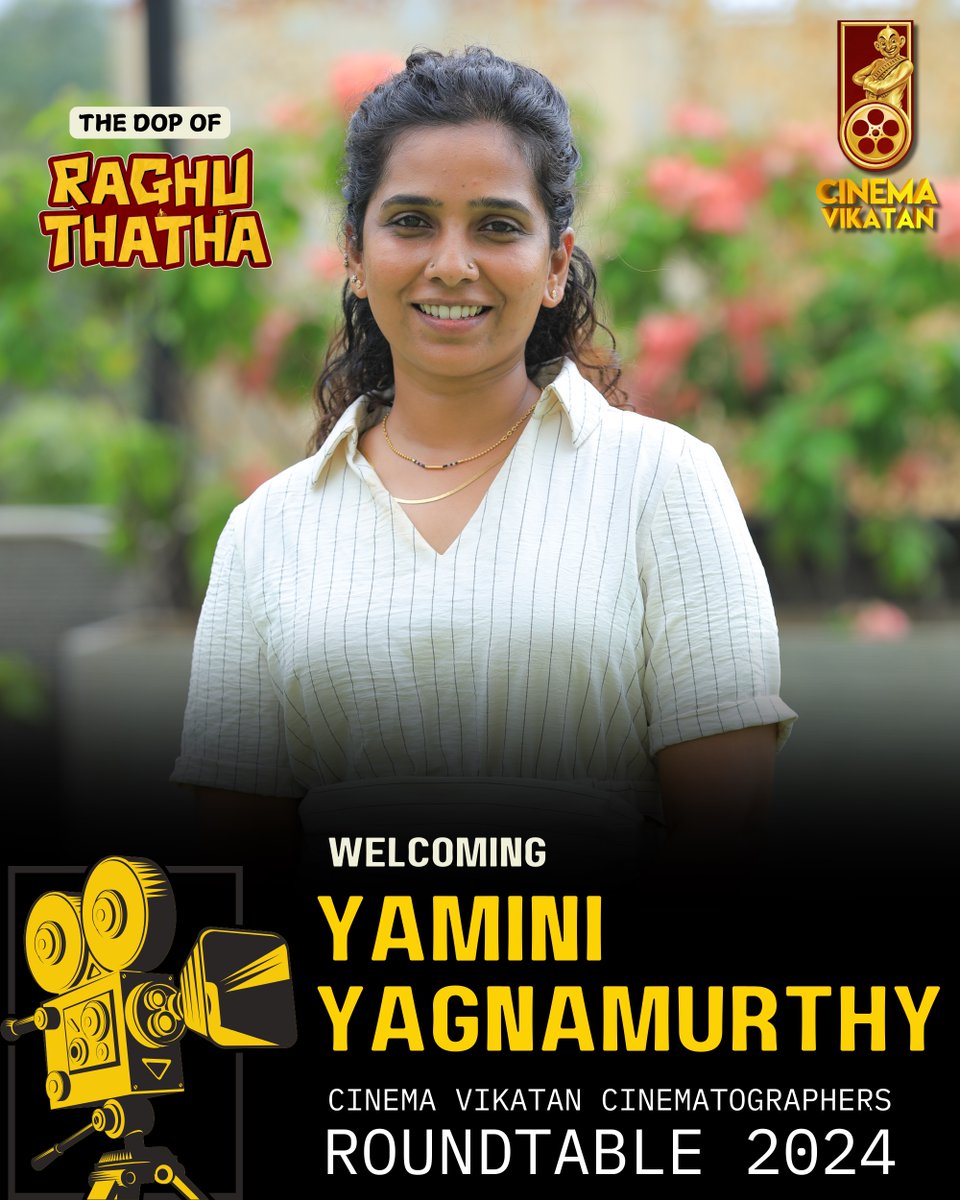 சினிமா விகடன் (@cinemavikatan) on Twitter photo 🎥 The Art and The Artist |
Frames that speak volumes - presenting <a href="/yaminiyag/">Yamini Yagnamurthy</a> at our Special Cinematographers Round Table 2024. Moderated by @sudharshangandhy
Video Releasing Tomorrow 📹
#RaghuThatha #YaminiYagnamurthy #Cinematography #VisualStorytelling #BehindTheScenes 🎥 The Art and The Artist |
Frames that speak volumes - presenting <a href="/yaminiyag/">Yamini Yagnamurthy</a> at our Special Cinematographers Round Table 2024. Moderated by @sudharshangandhy
Video Releasing Tomorrow 📹
#RaghuThatha #YaminiYagnamurthy #Cinematography #VisualStorytelling #BehindTheScenes