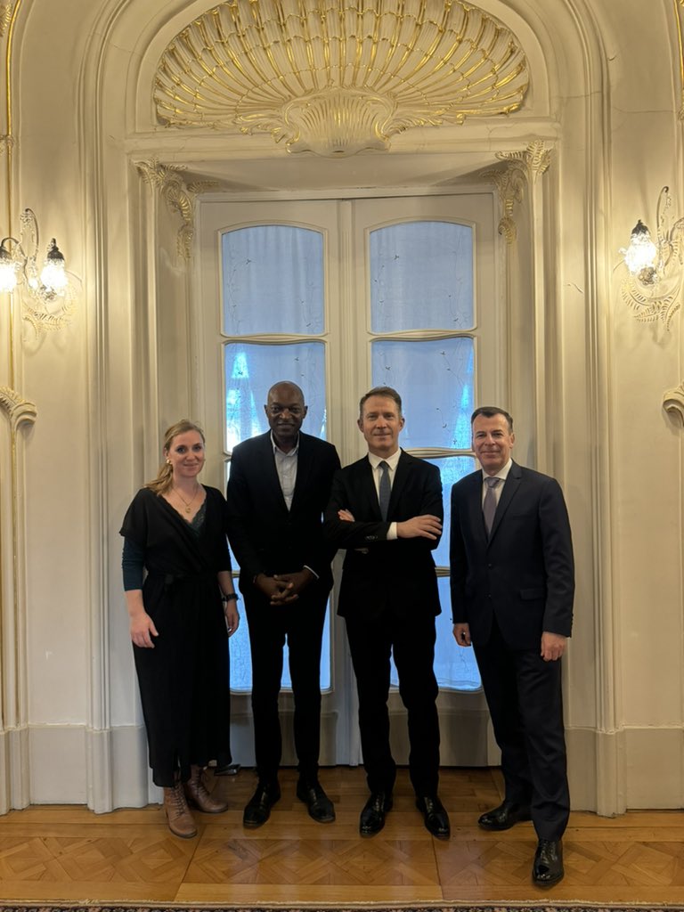 Des échanges très riches ce jour à vienne avec l’Ambassadeur de France à vienne Mathieu Peyraud et son équipe, <a href="/philippesutter4/">Philippe Sutter 🇲🇫 🇪🇺</a> et Nina Grisot autour de l’alliance européenne <a href="/eu_engage/">ENGAGE.EU</a>.