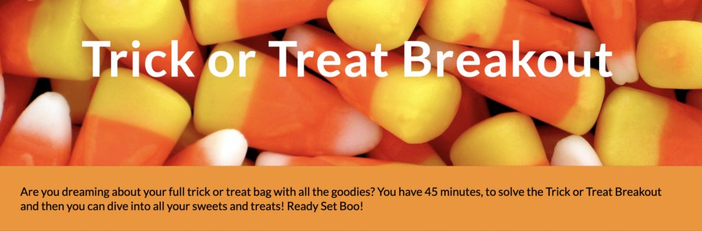 TCEA's tweet photo. 🎃👻Looking for last-minute Halloween-themed ideas? Check out @preimers list of Spooky Games and Breakouts👇

https://t.co/I6FVO1T7xl
#elemchat #teachertwitter #librarytwitter https://t.co/vtld99cRF2