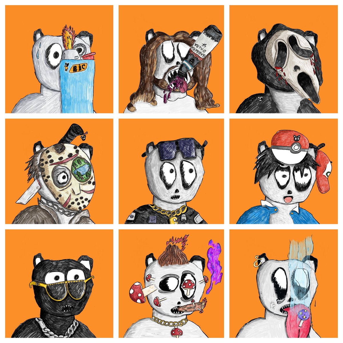 Maybe not today
Maybe not tomorrow
Maybe is Memecoin cycle,and not NFT

But PANDA will stay cooking
Enjoy collecting
Enjoy trading them
Our time will come 🐼🐼🟧