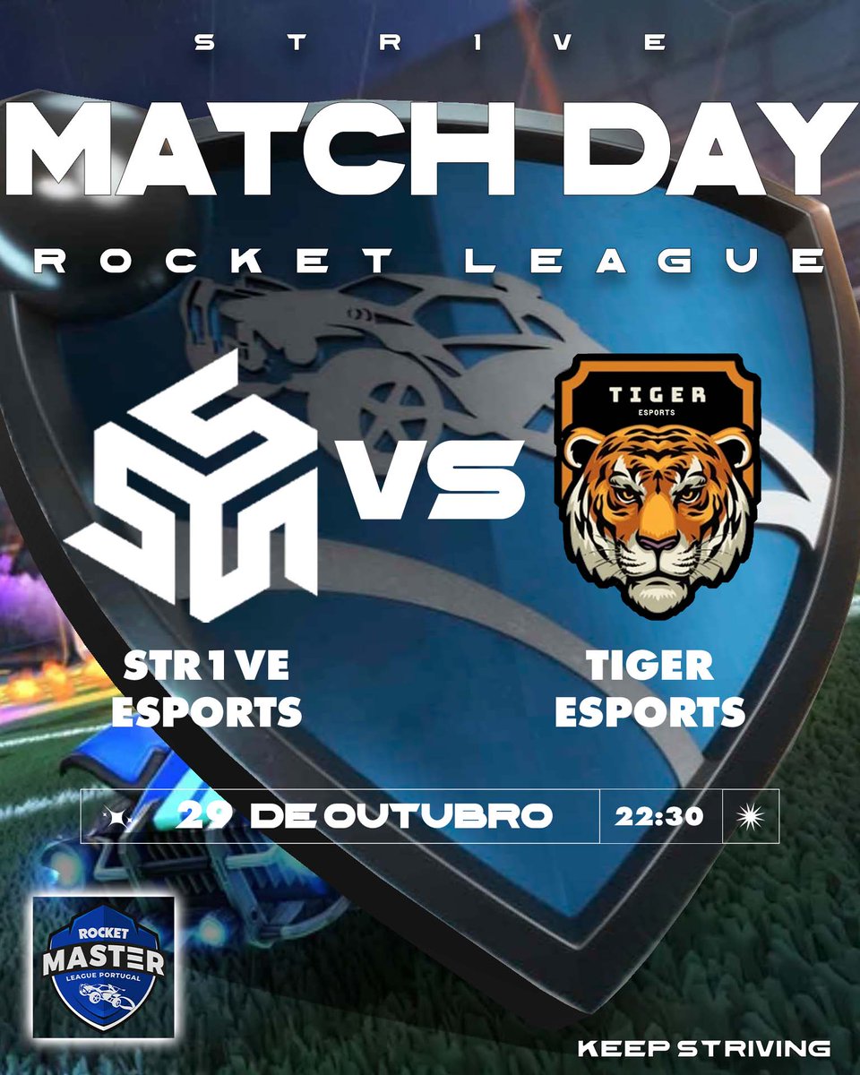 str1veesports's tweet photo. Hoje enfrentamos os Tiger eSports na RMLP e estamos determinados a dar tudo para garantir mais uma vitória na liga. Vamos com tudo!
𝐊𝐞𝐞𝐩 𝐒𝐭𝐫𝟏𝐯𝐢𝐧𝐠
#keepstr1ving #keepstriving #str1veesports #twitch #esports #liga #RocketLeague #RL #RMLP #RLPT #RMLPnaRTP #RTPArena https://t.co/izw5S5Kt6d
