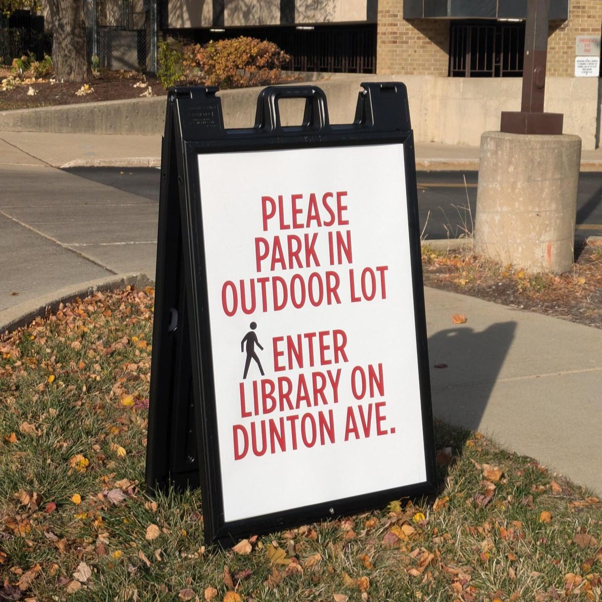 From Wednesday, October 30-Thursday, October 31, the parking garage lobby will be closed for renovation. For more information about where to park and enter the library during this time, visit ahml.info/StayInformed.