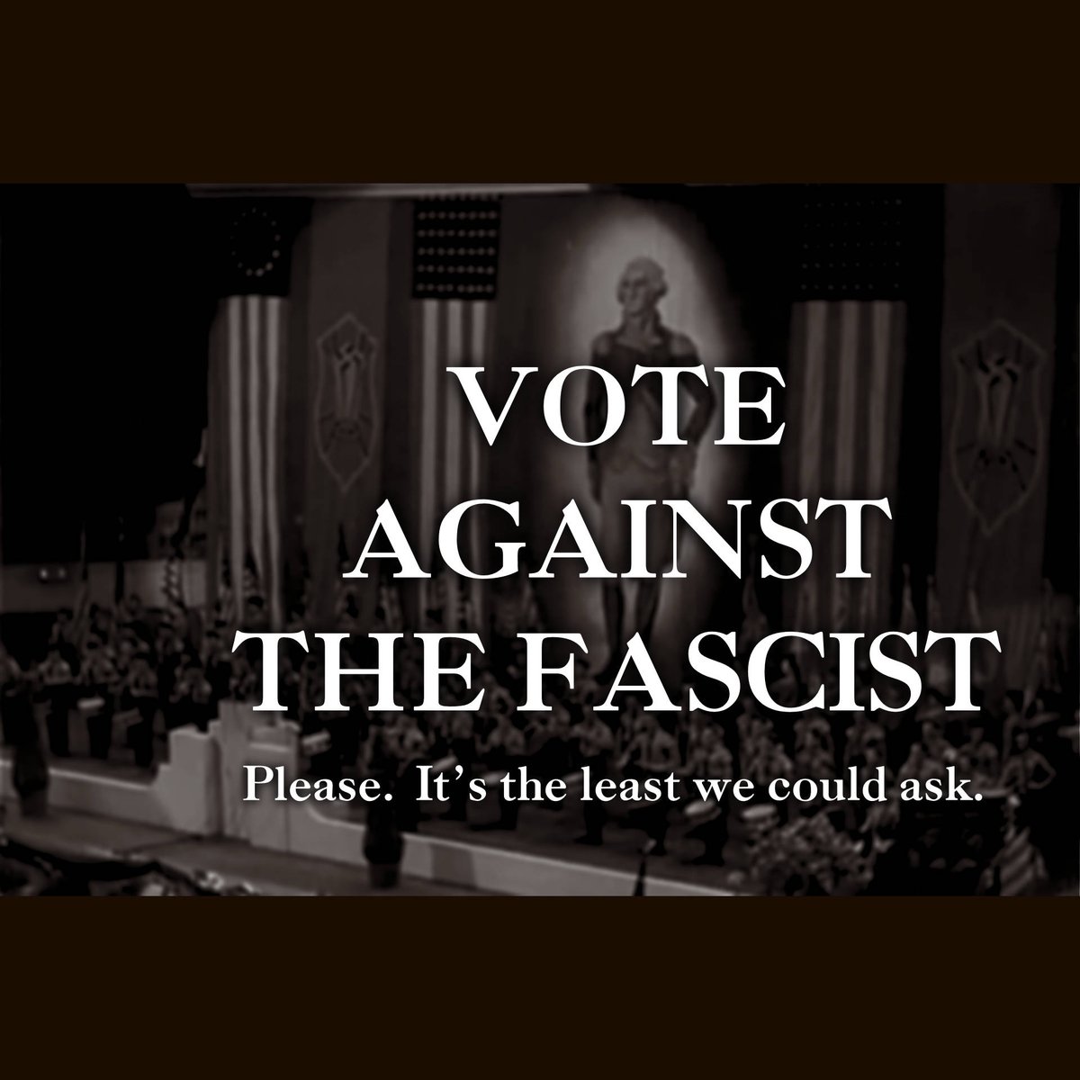 A friendly request for those few remaining undecided U.S. voters. Please take it for what it's worth.