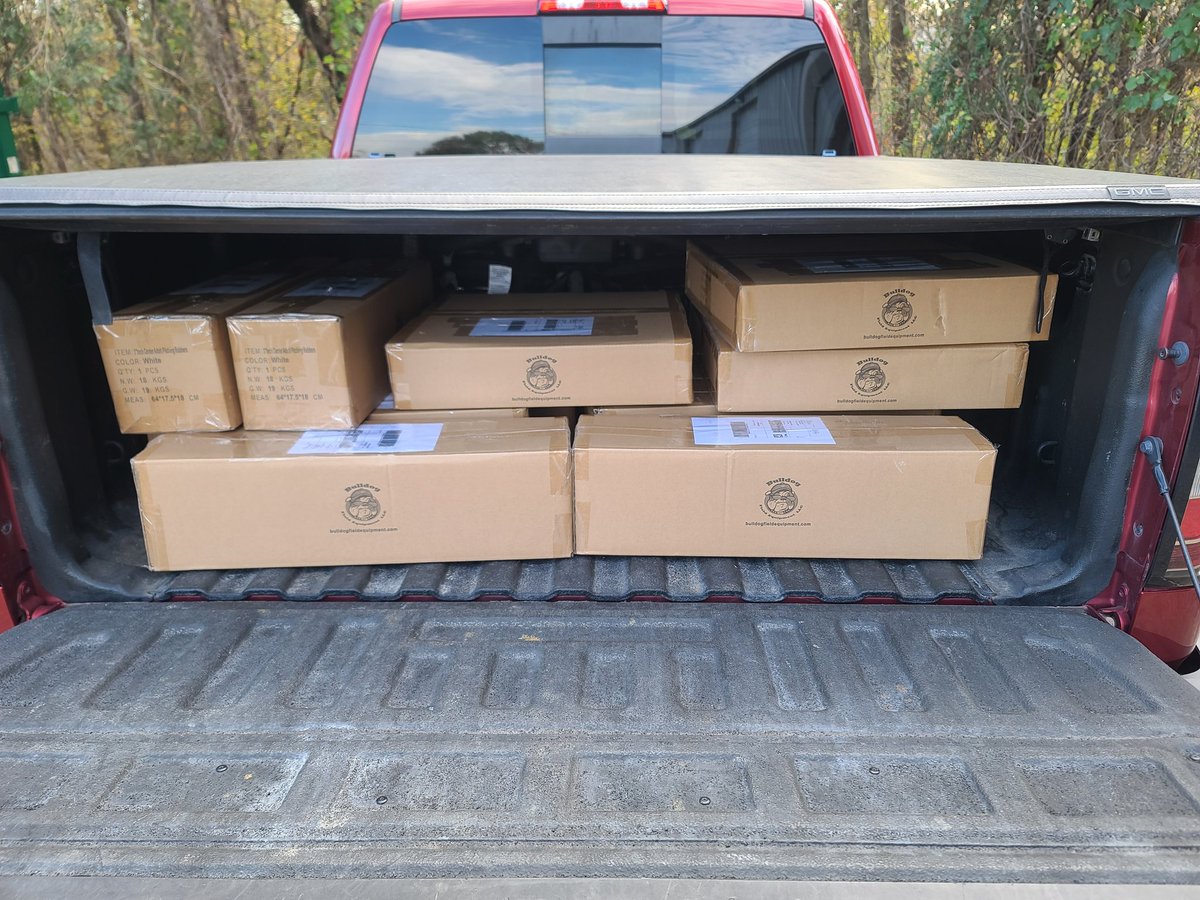 Thank you to <a href="/EwingOutdoor/">Ewing Outdoor Supply</a> and Detillin Landscaping for purchasing some of our Home Plates and Pitching Rubbers. They're headed your way!