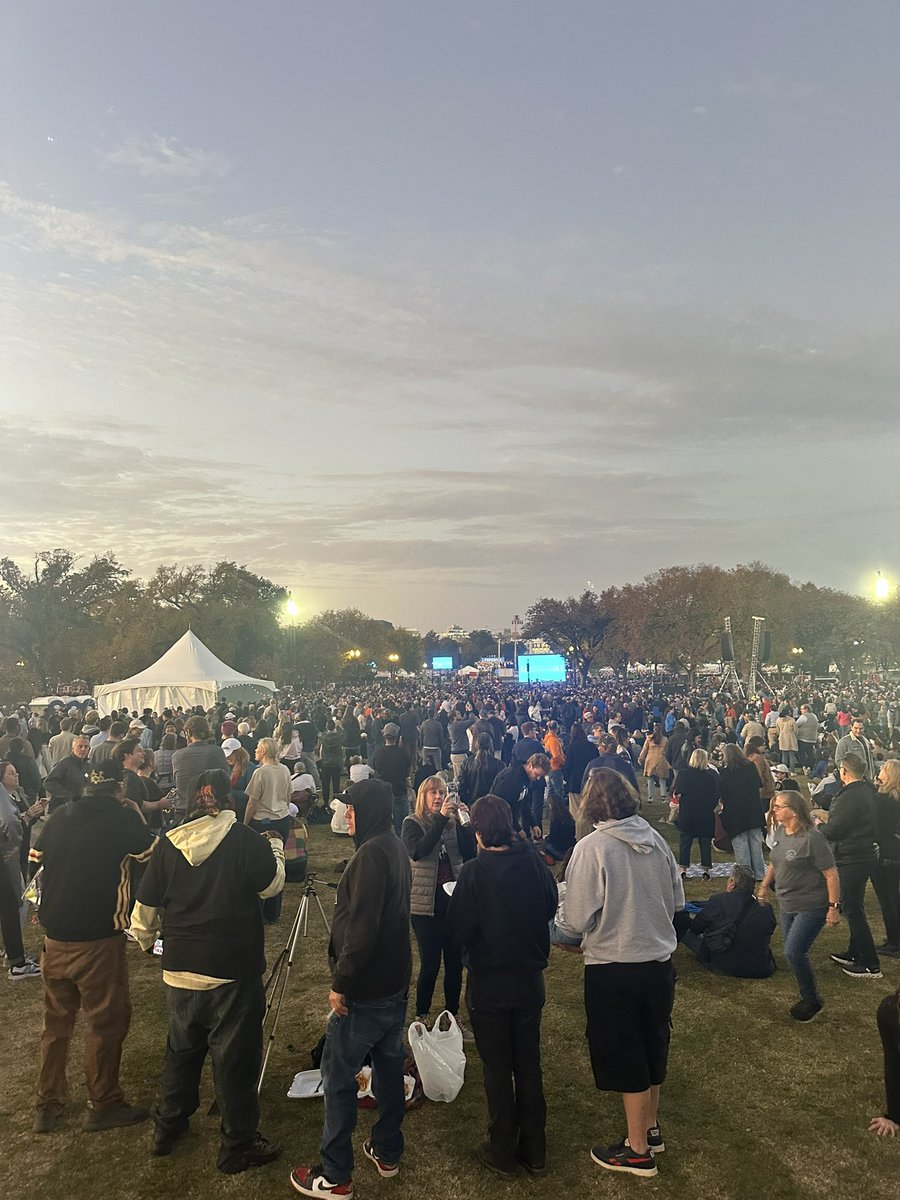tbonier's tweet photo. My streak of not getting into major Democratic events is unbroken (this overflow crowd is massive). https://t.co/HHueqzPtON
