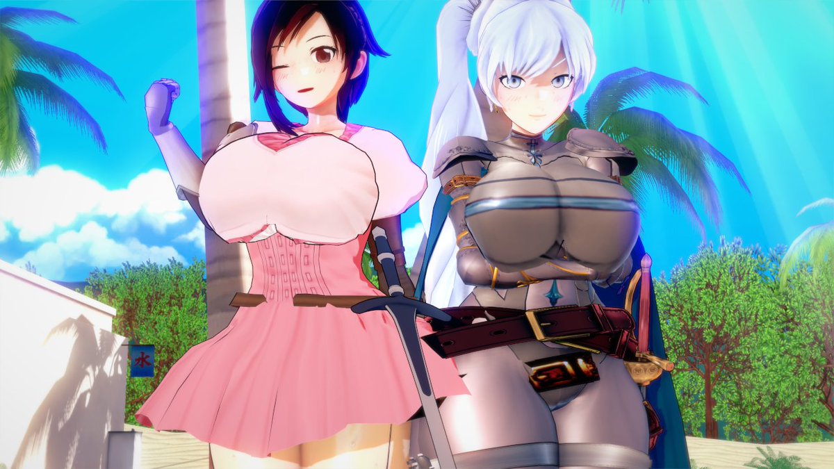 Whiterose Granblue. 😄
#RWBY #GranblueFantasy #whiterose