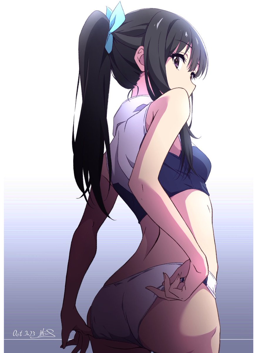 井ノ上たきな 「#これを見た人は無言で去年の10月の画像を貼る 」|仁井学 NII Manabuのイラスト