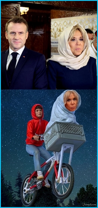 JerryLe91001364's tweet photo. "Toute ressemblance avec des faits et des personnages existants ou ayant existé serait purement fortuite.."
Désolée, mais ça m'a sauté aux yeux.. 🤣🤣
#Brigittemacron #ET #humour #ressemblance https://t.co/XStbMkEBbs