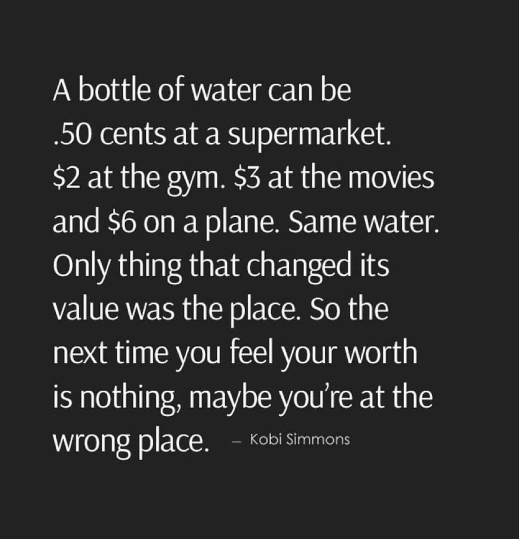 Power of place > product.