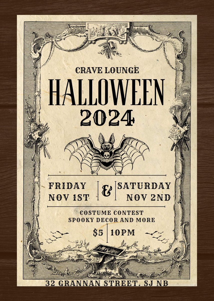 Crave Lounge Halloween 2024, Friday Nov 1st 10pm #Halloween