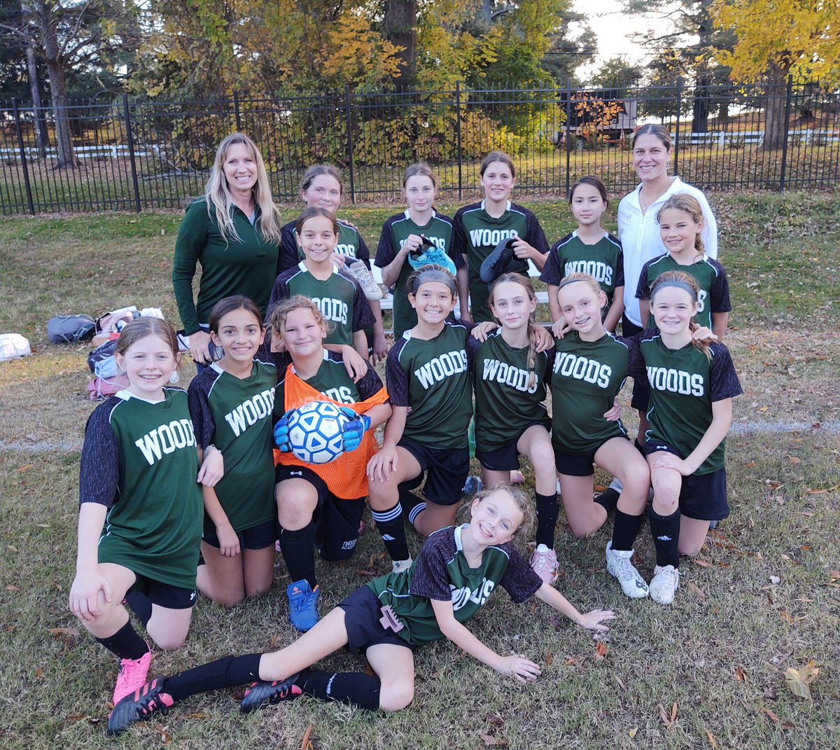woods_athletics's tweet photo. Girls soccer ⚽️ left it all on the field today and placed 3rd in the end of season tournament, way to go girls! Thank you 8th graders! #GoMightyOwls https://t.co/Lra52zi9wI