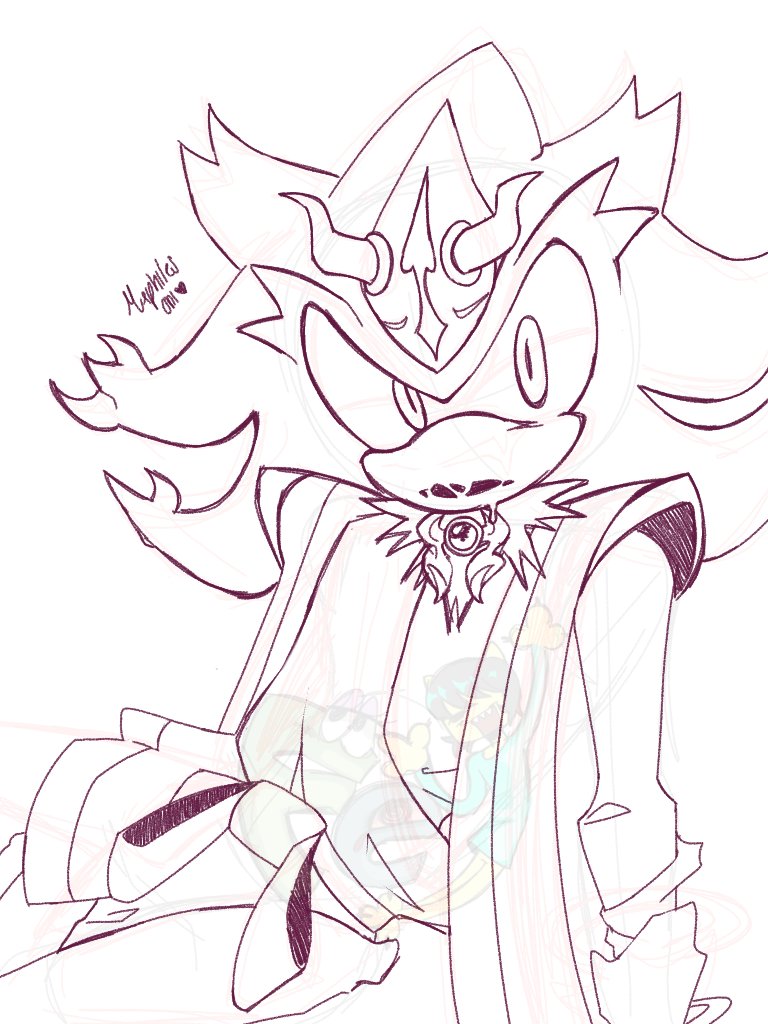 Mephiles oni 👹🖤✨
#sonic #sonic2006 #mephilesthedark #mephiles #mephilesoni #bocetos