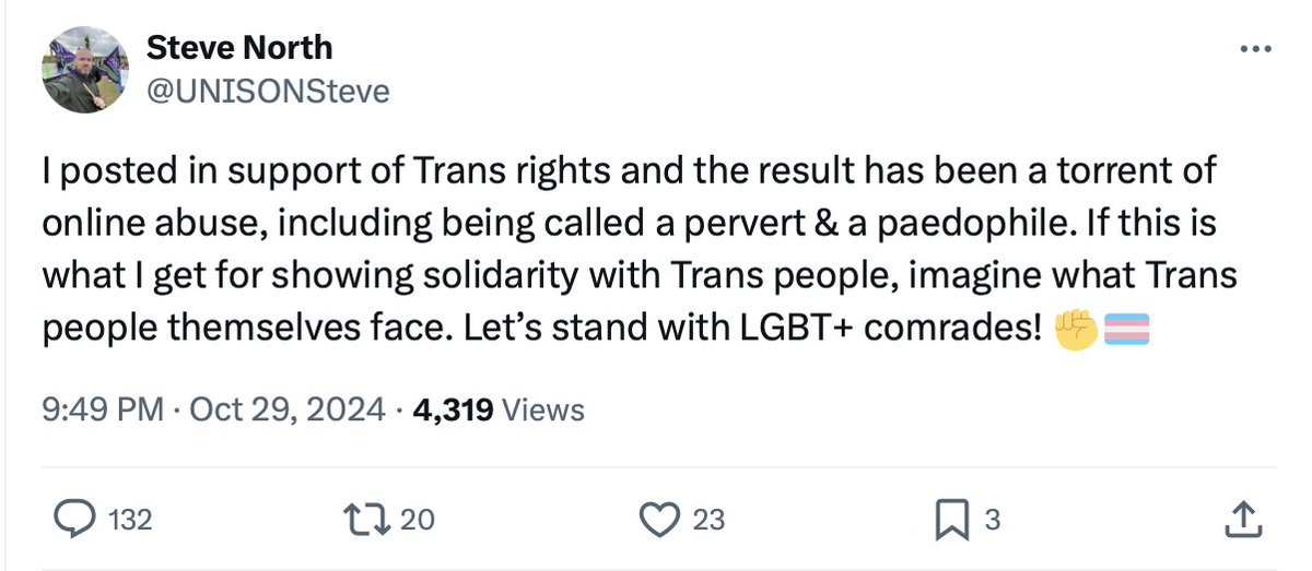 .<a href="/UNISONSteve/">Steve North</a> You posted in support of female nurses being compelled to undress in front of a male. Millions of women stand with the Darlington nurses. ✊❌❌
dailymail.co.uk/news/article-1…