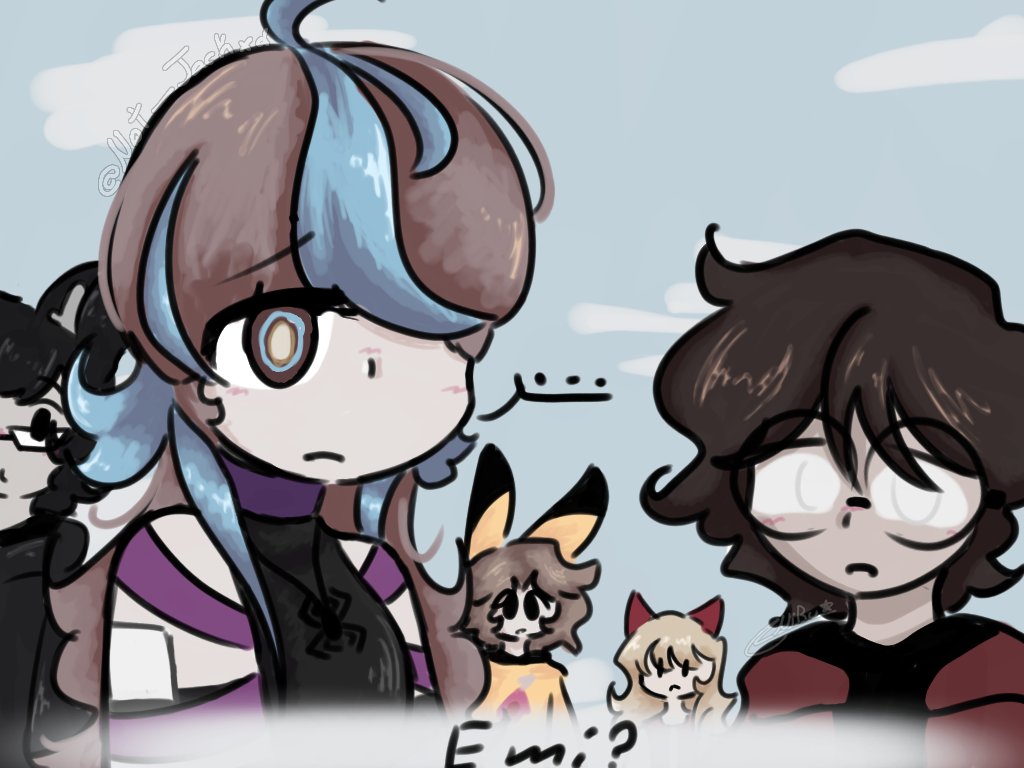 Not_Jackxd's tweet photo. No saben lo mucho que disfrute dedsafio 3 lit no me esperaba ese final tan triste y feliz al mismo tiempo 

En fin, los tqm personas que desarollaron dedsafio y gente que participo wa

#DEDsafioMinecraft3 #Fanart #EmikukisArt #FalloArt #andrehfanart #SerpiArt #AnsiFanart https://t.co/83F0FVAcZc