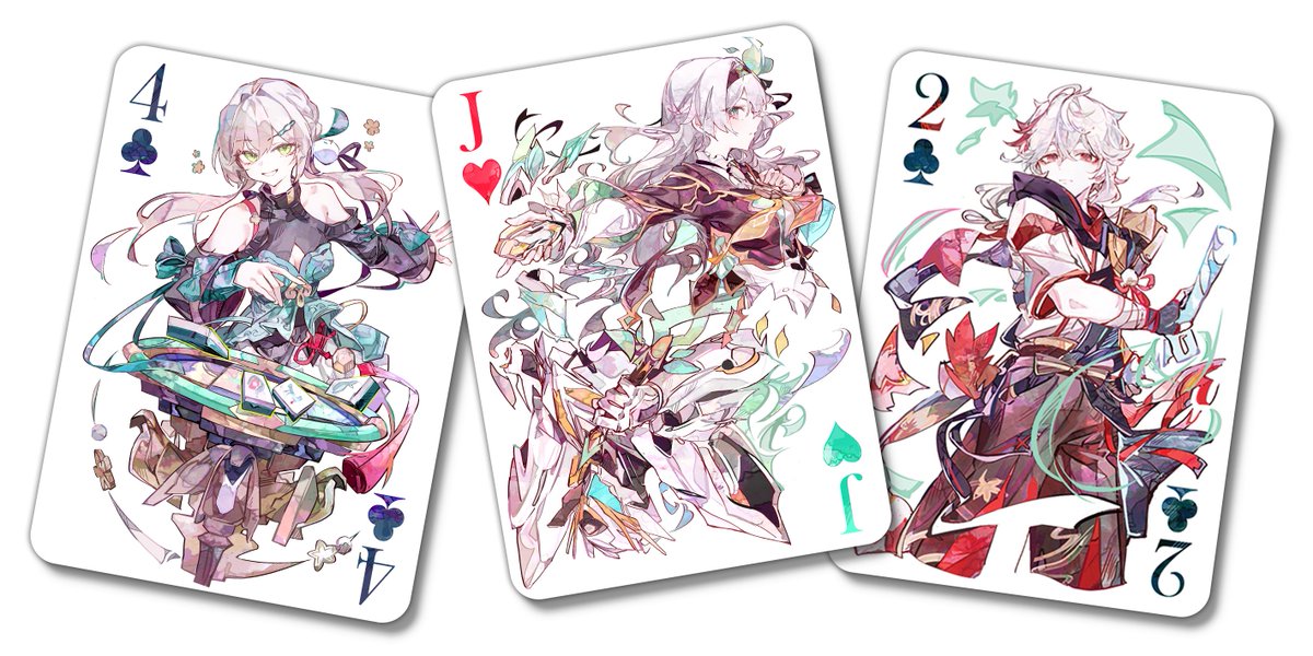 BrotherMingGame's tweet photo. Store Opening Giveaway!

❤️&amp; 🔁 this tweet for a chance to win the prototype used in our photos below for free (shipping included)!

The COCOballKING Genshin x Star Rail poker deck is a 54 card poker deck with metallic foil edges on premium cardstock.

Reserve yours now! https://t.co/lQS4srJNXH