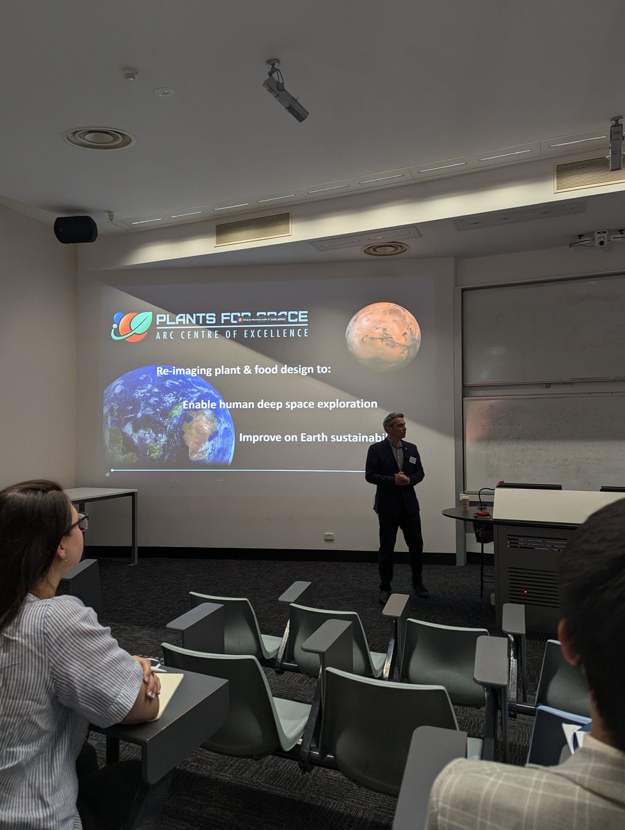 Dr Ali Gill (@aligill_) on Twitter photo ARC CoE in Plants for Space launch and conference day two kicking off with director <a href="/IonPlants/">Matthew Gilliham</a>. Excited for the next few days! <a href="/plants4space/">@Plants4Space</a> 🚀 ARC CoE in Plants for Space launch and conference day two kicking off with director <a href="/IonPlants/">Matthew Gilliham</a>. Excited for the next few days! <a href="/plants4space/">@Plants4Space</a> 🚀