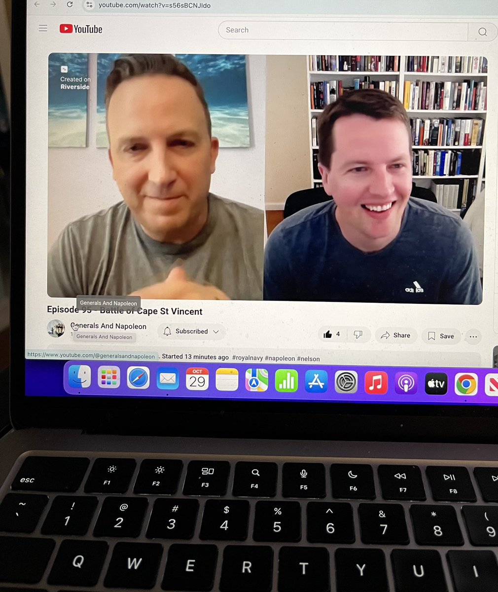 AndNapoleon's tweet photo. New upload to our channel - 🔗 in comments below - the Battle of Cape St. Vincent with the brilliant @wilsonevan ‼️Please check it out! 🎥🎙️ #napoleon #nelson #royalnavy https://t.co/OFsXrJV1tJ