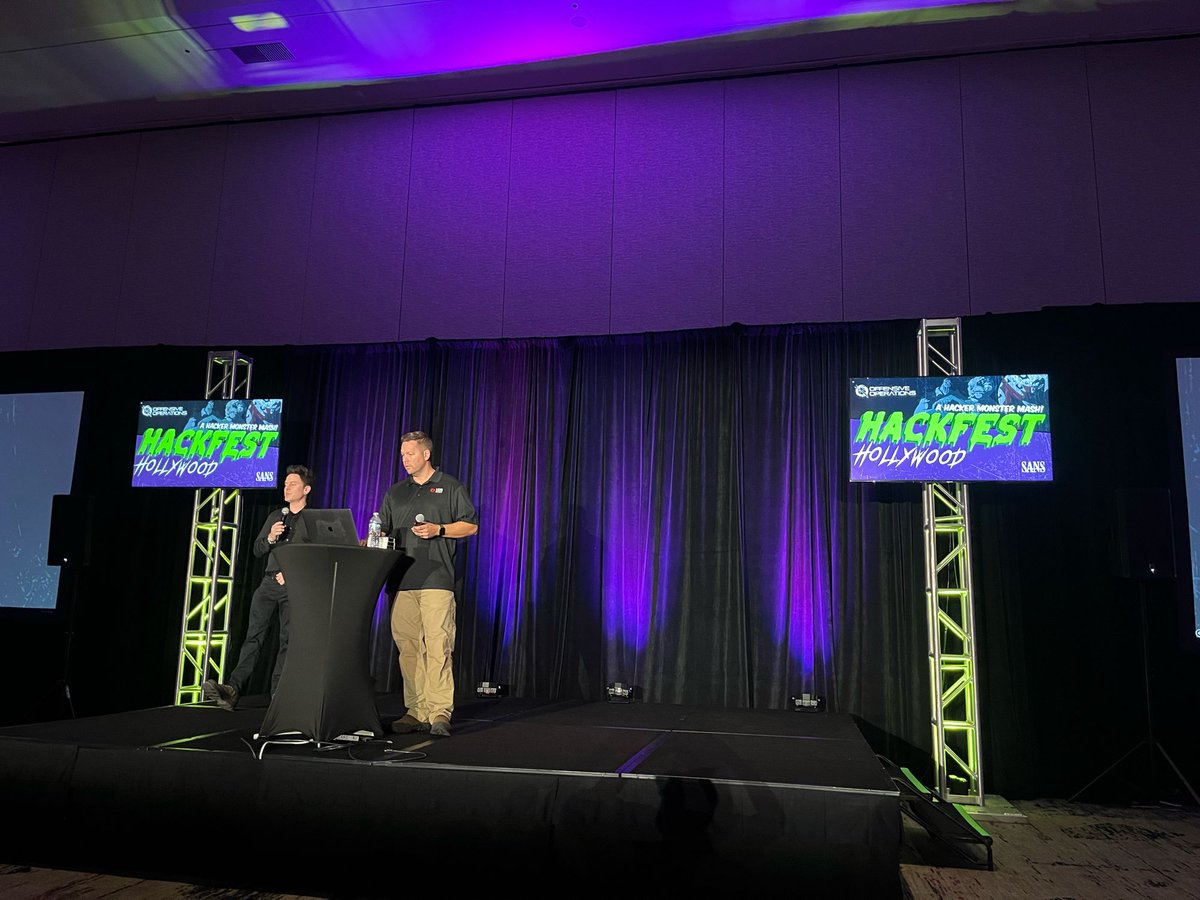 SANSOffensive's tweet photo. That’s a wrap on #SANSHackFest Hollywood 2024! Thanks to all of our amazing speakers, our board, our hosts, and the SANS family for running an awesome summit #HackThePlanet https://t.co/Dk2XCO3bTs