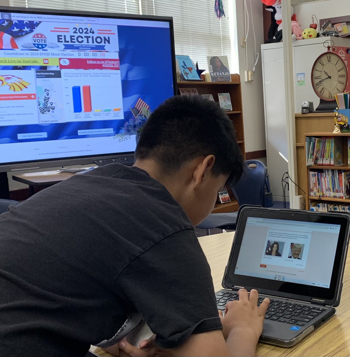 Lamar Library EPISD tweet media