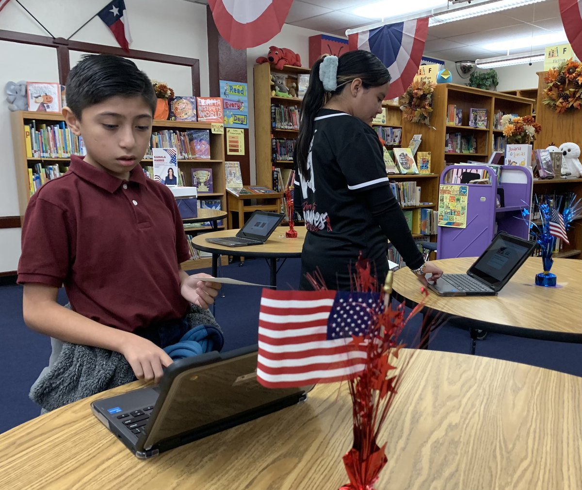 Lamar Library EPISD tweet media