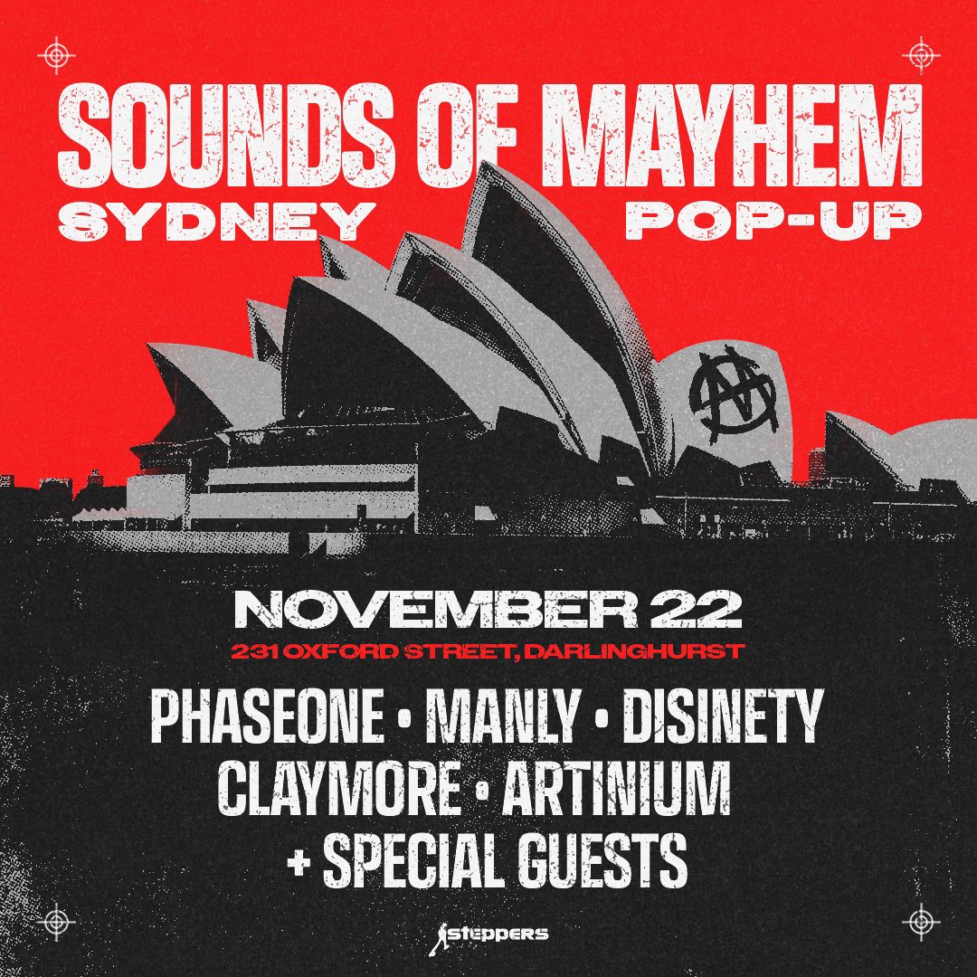SYDNEY SEE YOU IN A FEW WEEKS FOR OUR FIRST HOMEGROWN POPUP SHOW! 🇦🇺🇦🇺🇦🇺

IT’S A FREE PARTY SO RSVP BELOW TO SECURE YOUR SPOT 👇🏼