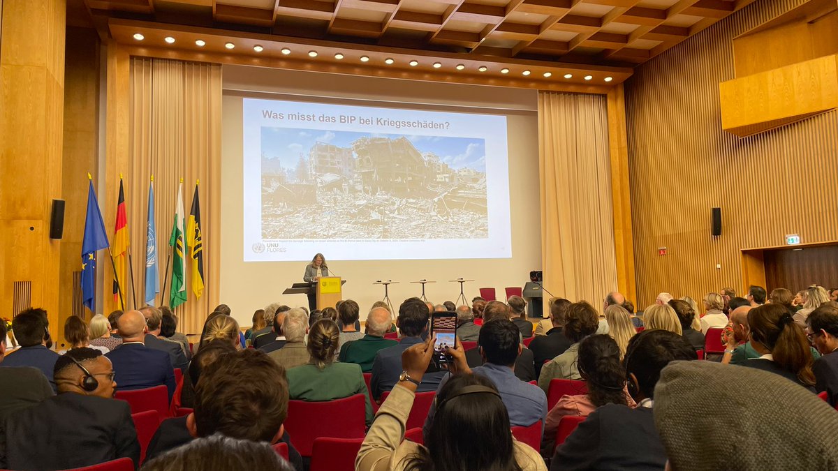 Atiqah Fairuz Salleh (@afsalleh) on Twitter photo This year’s #UNDayDresden discusses the “Prospects for Growth”. For real progress, we must look #BeyondGDP. How does GDP capture the true cost of war damage? <a href="/edelguenther/">Edel Guenther</a> This year’s #UNDayDresden discusses the “Prospects for Growth”. For real progress, we must look #BeyondGDP. How does GDP capture the true cost of war damage? <a href="/edelguenther/">Edel Guenther</a>
