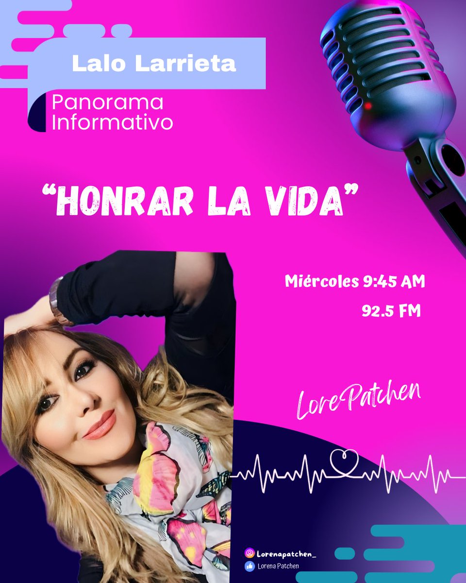 Les esperamos mañana en mi participación semanal en Panorama Informativo, con su titular <a href="/lalolarrieta/">Lalo Larrieta</a>