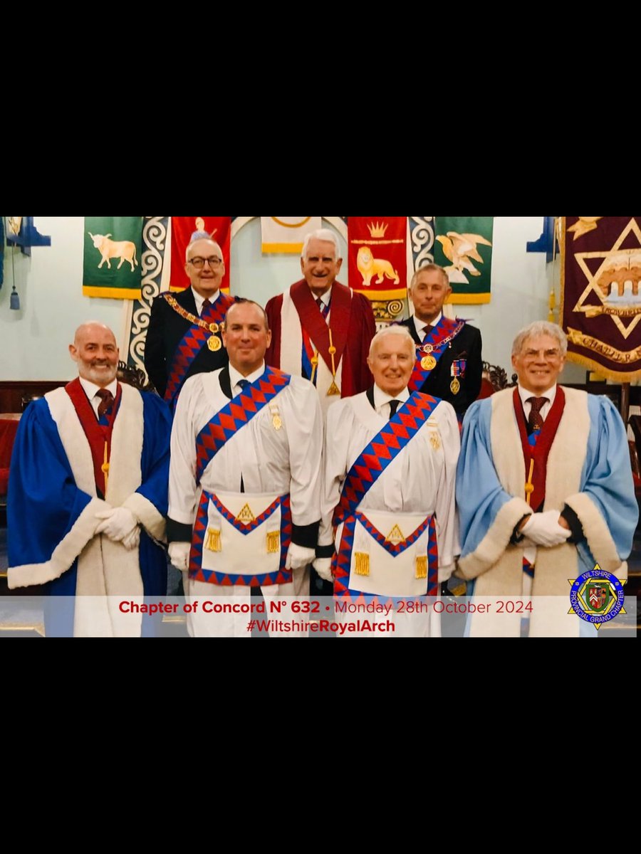 TrowMason's tweet photo. And so my Masonic journey continues when last night I became a companion at Chapter of Concord 632. What a thrilling and amazing experience it was 😊 https://t.co/d7YFXQe2oy