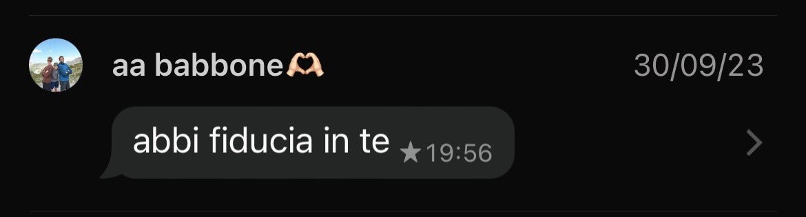 il mio sostenitore numero 1, sempre ❤️