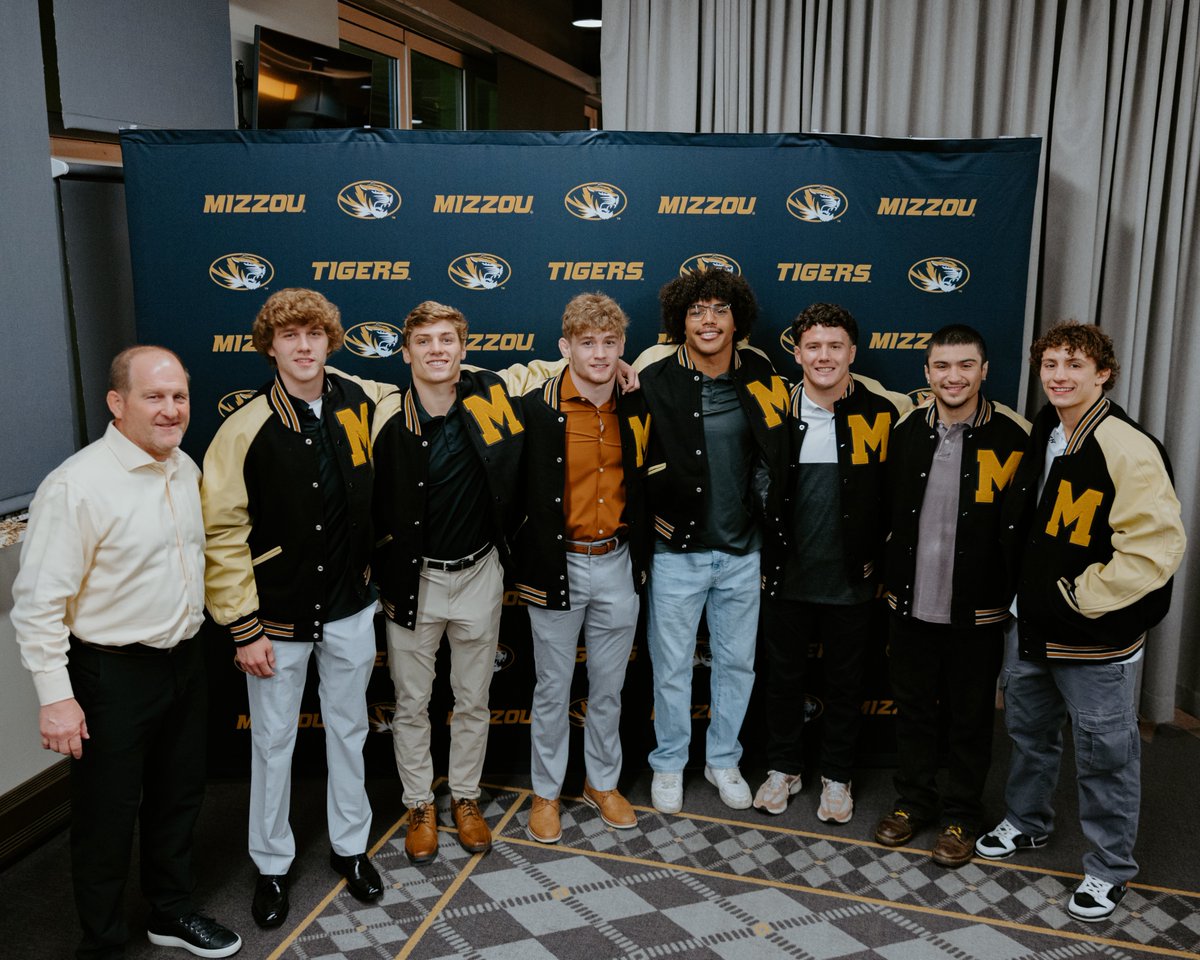 Congratulations to our newest letterwinners! 

#MIZ🐯 #TigerStyle