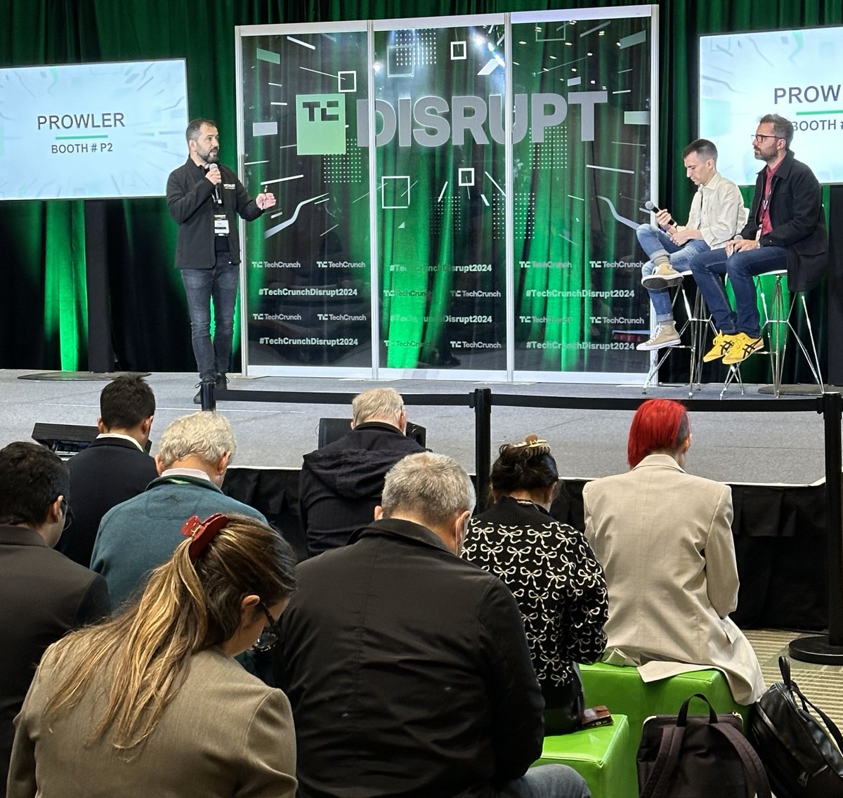 staceywueste's tweet photo. Congrats to @ToniBlyx and the entire https://t.co/c5vWJDyLQh team for rocking the @TechCrunch #Disrupt SF Startup Battlefield 200 by leading the Open Cloud Security Movement! https://t.co/6ZsNz7talE