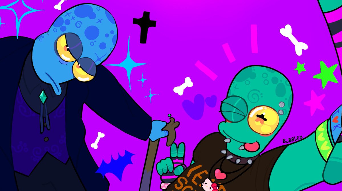 bubblez_x0z's tweet image. Goth and scene tervo x3 #SolarOpposites #tervo