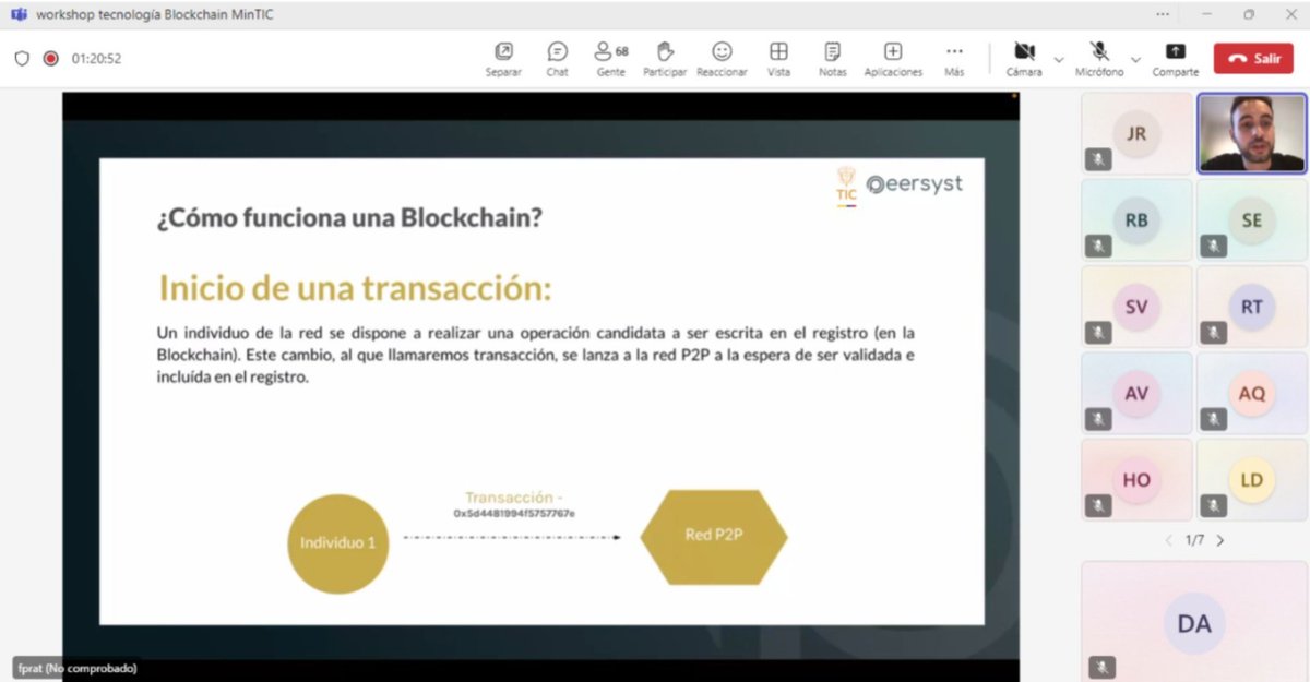 GobDigitalCO's tweet photo. Con la participación de 70 líderes TI, el @Ministerio_TIC y @Peersyst realizaron un Workshop especializado en tecnología #Blockchain para brindar una visión integral y práctica sobre esta tecnología, y su potencial impacto en las entidades públicas nacionales y territoriales. https://t.co/cmdy6HRAd4
