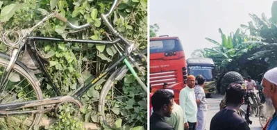 নড়াইলে বাসের ধাক্কায় সাইকেল চালক নিহত