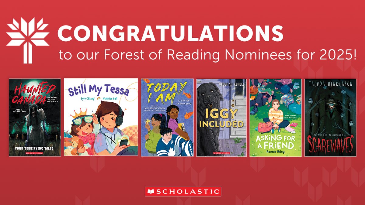#ICYMI 
Congratulations to our Forest of Reading Nominees of 2025!