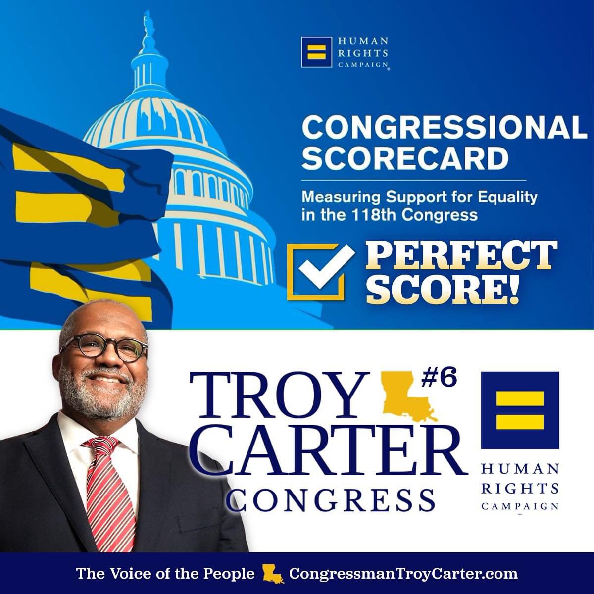LaDemos's tweet photo. We’re proud to support our incumbent Dem Rep. Troy Carter, who has long been a champion for reproductive rights, LGBTQ+ equality, and climate justice — he’s got the record to prove it, and we need to keep him in Congress fighting for us! #VoteForTroy #VoteBlue @RepTroyCarter https://t.co/LeJeAulkZV